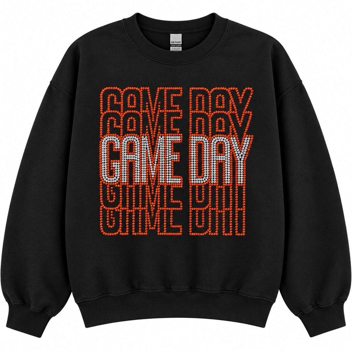 Game Day Rhinestone Couture Sweatshirt