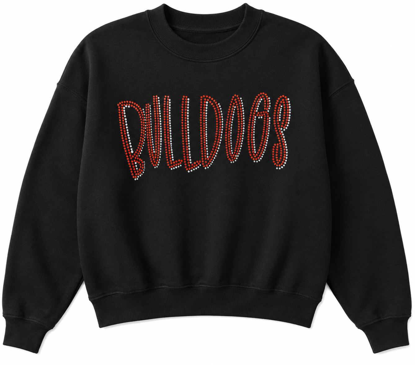 Bulldogs Rhinestone Crewneck
