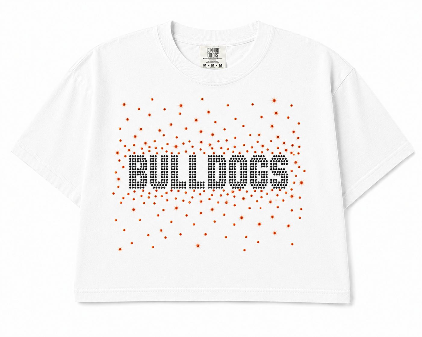Bulldogs Rhinestone Sprinkle Tee