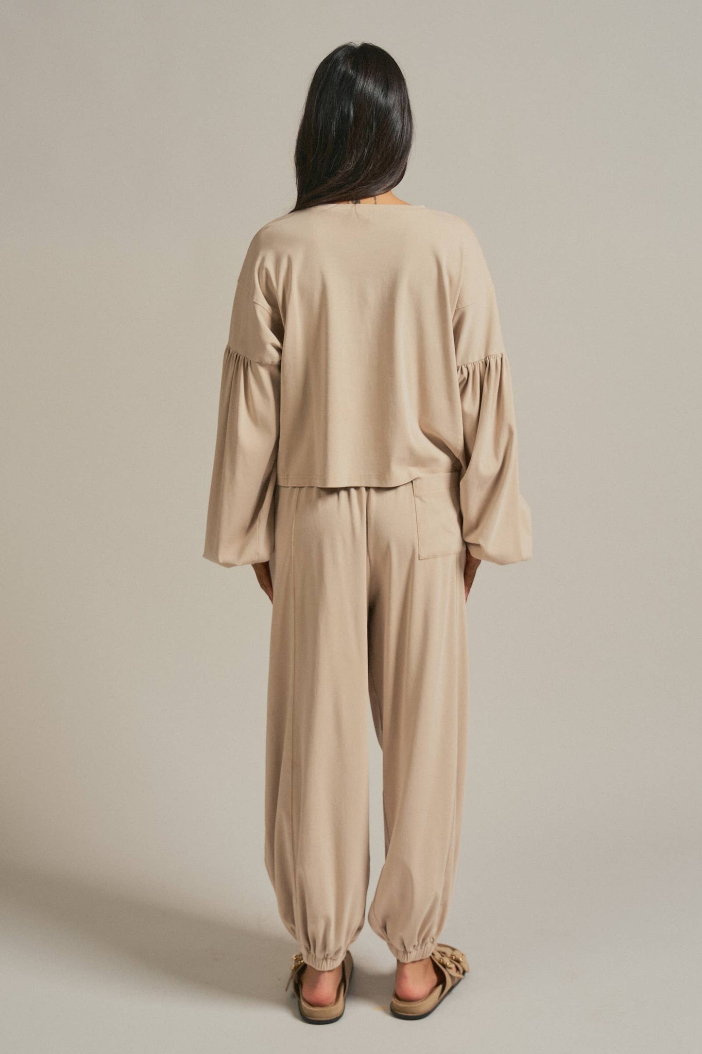 Mineral Wash Cotton Lounge Set-Preorder est ship 7/16